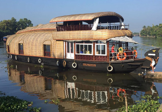 Alleppey boat house