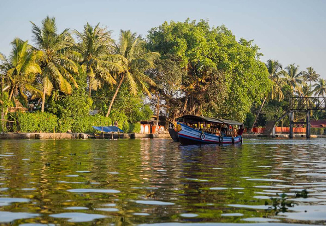 Alleppey boat house